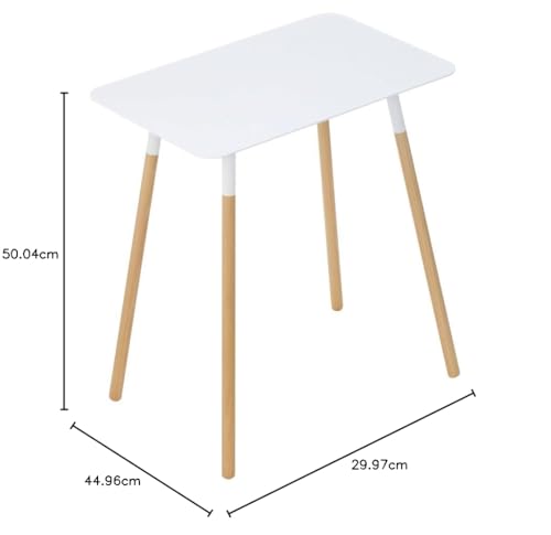 YAMAZAKI home Rectangular Side Table White F694