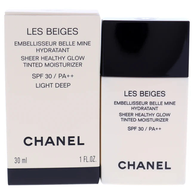 Chanel Les Beiges Sheer Healthy Glow Moisturizing Tint SPF 30 - Light Deep by Chanel for Women - oz Makeup