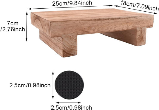 Wood Step Stool for Kids, Bathroom and Kitchen K401