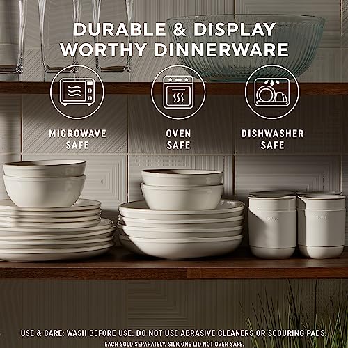 Corelle Stoneware 16-Pc Dinnerware Set, Navy V910274