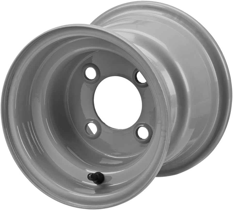 RM Cart Four Golf Cart Tires & Rims 18x8.5x8 Gray 4 Lug M3331