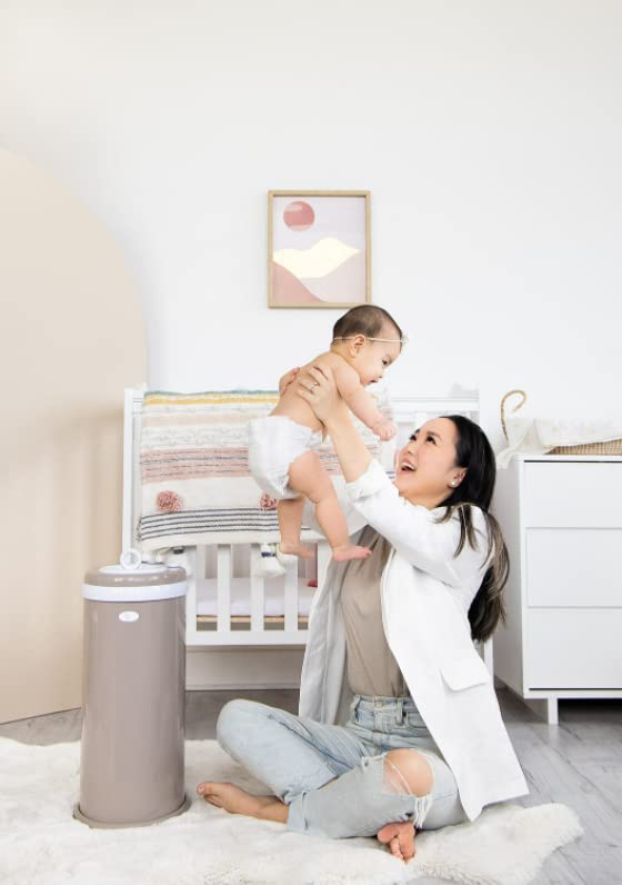 Ubbi Steel Diaper Pail, Odor Locking, Terrazzo E17089