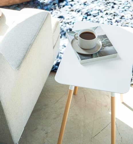 YAMAZAKI home Rectangular Side Table White F694