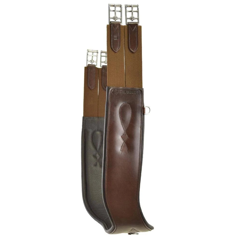 Total Saddle Fit Shoulder Relief Jump Girth Brown 54 Z90573