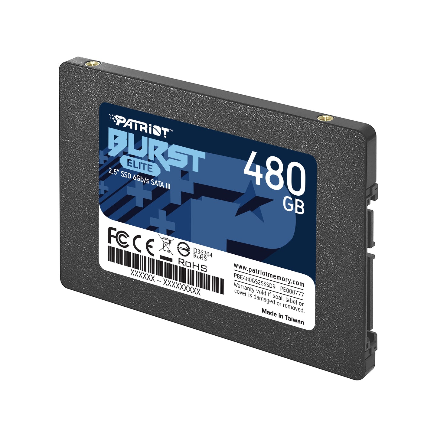 Patriot Burst Elite 480GB Internal SSD SATA 3 2.5" J14496