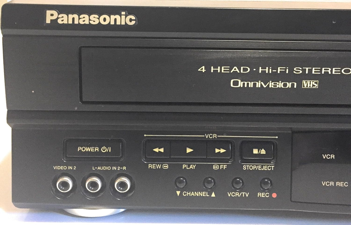 Panasonic PV-D4742 DVD-VCR Combo, Black S391