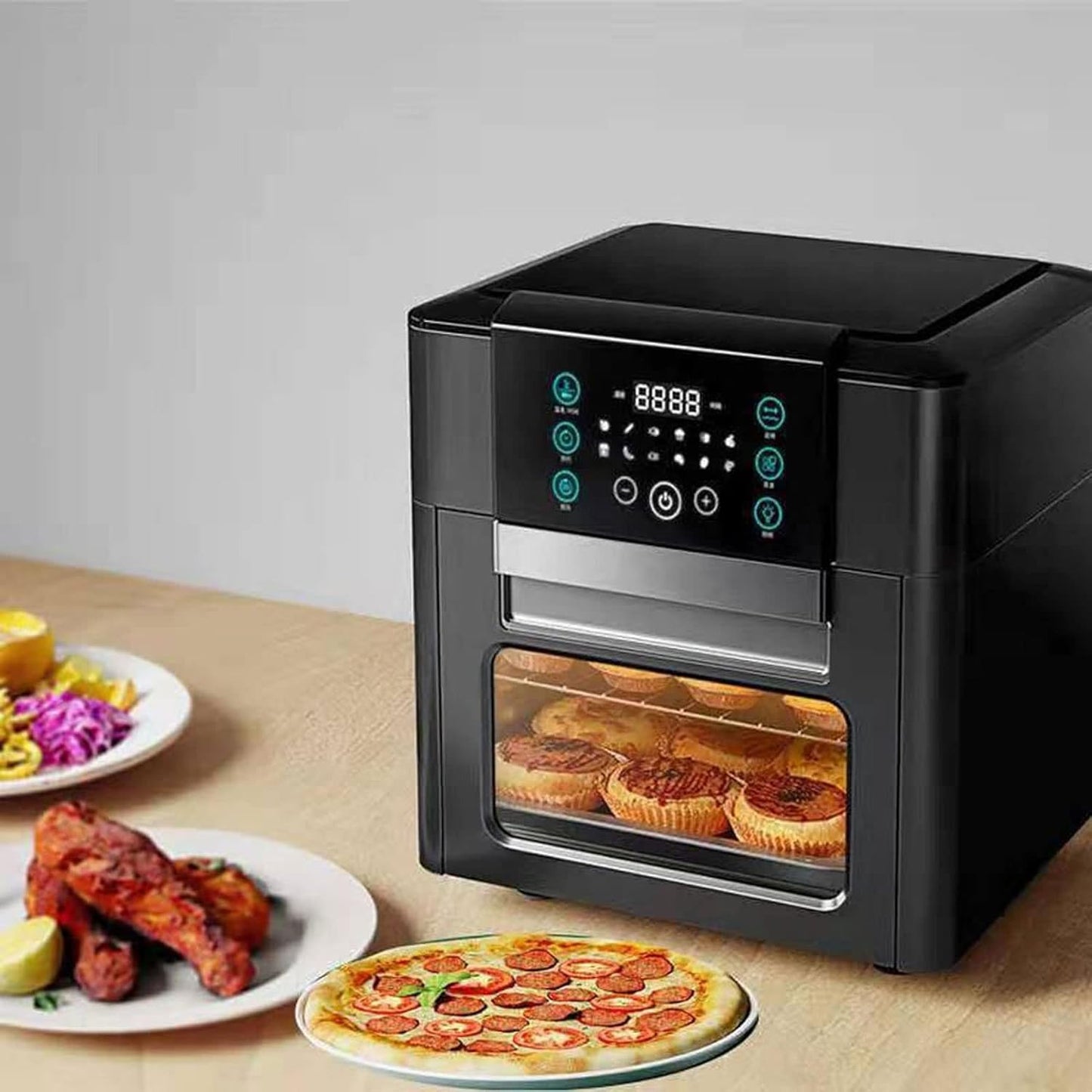 12L Air Fryer Oven with Rotisserie and Dehydrator Q337