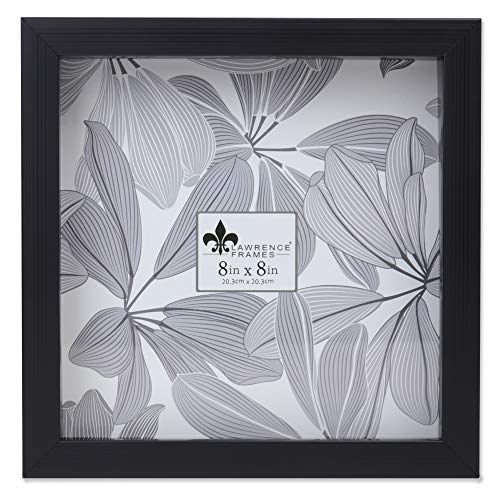 Lawrence Frames 785055 Shadow Box Frame, 5x5, Black P131424