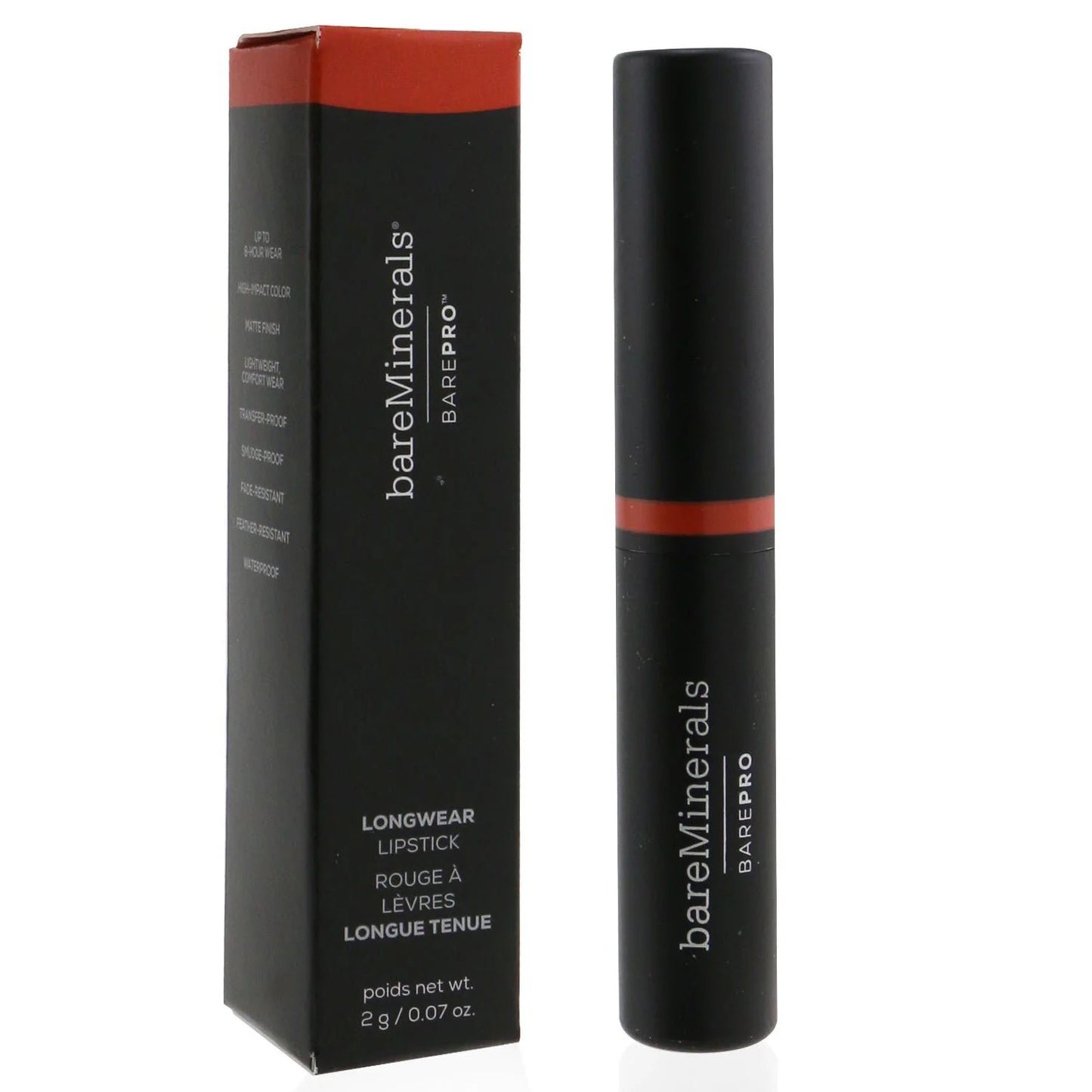 BareMinerals BarePro Longwear Lipstick - Petal 2g X594
