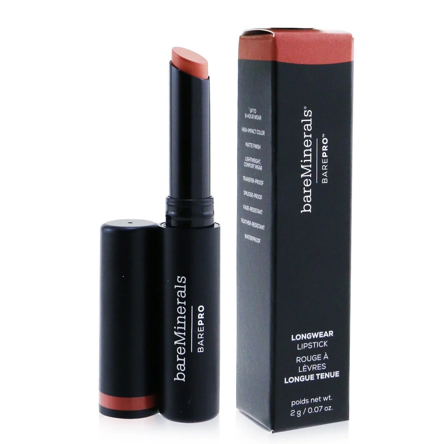 BareMinerals BarePro Longwear Lipstick - Petal 2g X594