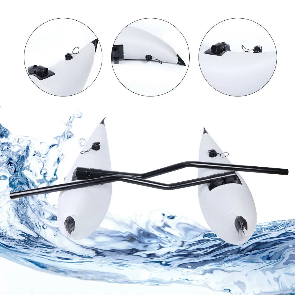 Oukaning 2 Pack Inflatable Kayak Outrigger Stabilizer V784