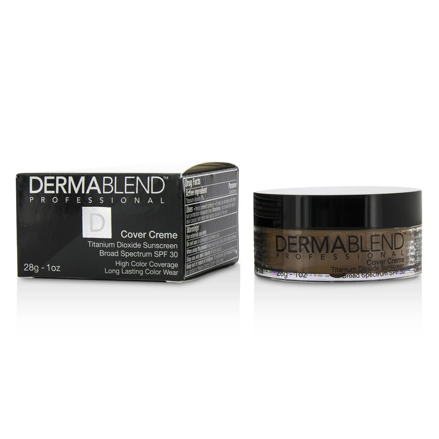 Dermablend Cover Creme Broad Spectrum SPF 30 Tawny Beige 28g R987