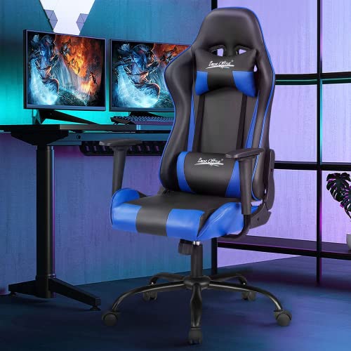 Gaming Chair PU Leather High Back Ergonomic Racing Swivel Office Desk Chair Red G9850