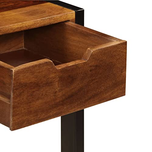 Solid Sheesham Wood Sideboard with 3 Drawers C513