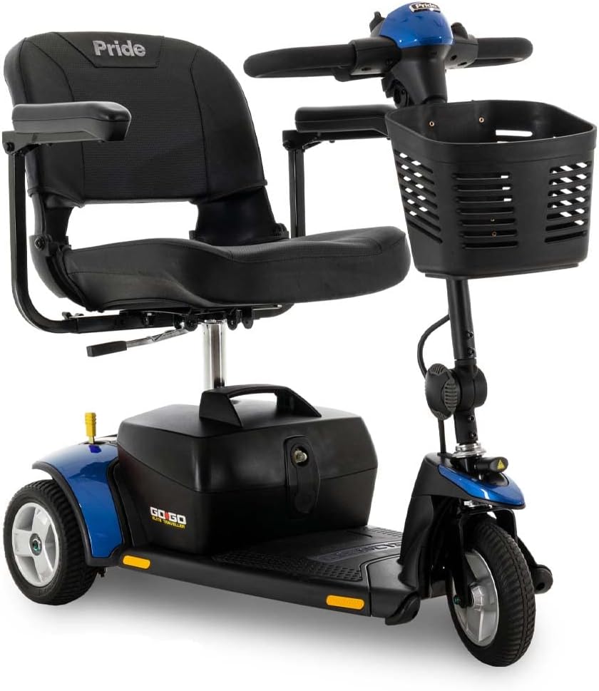 Pride Mobility Go-Go Elite Traveller 3-Wheel SC40E 18AH Electric Mobility Scooter D995831