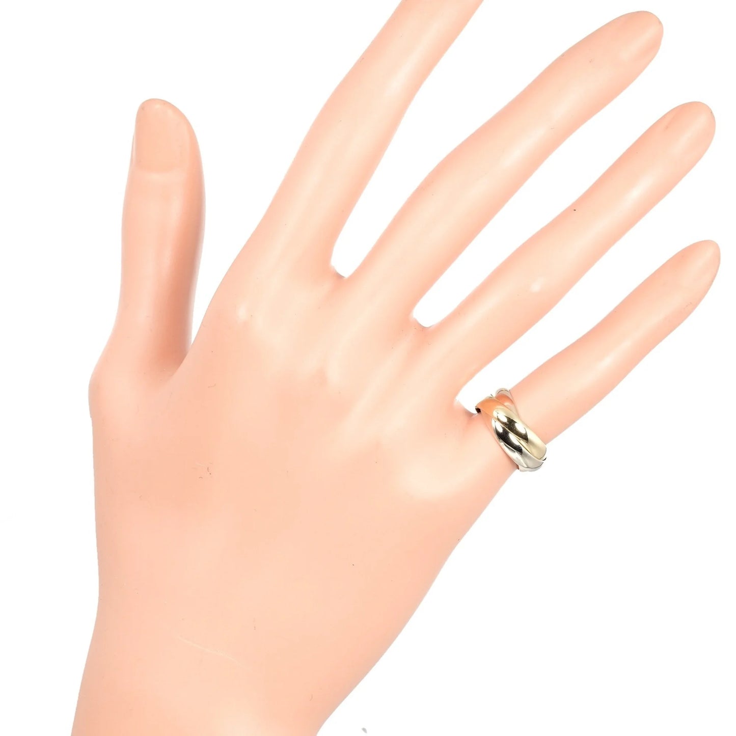 Cartier Trinity Ring K18 Gold YG PG WG A47215