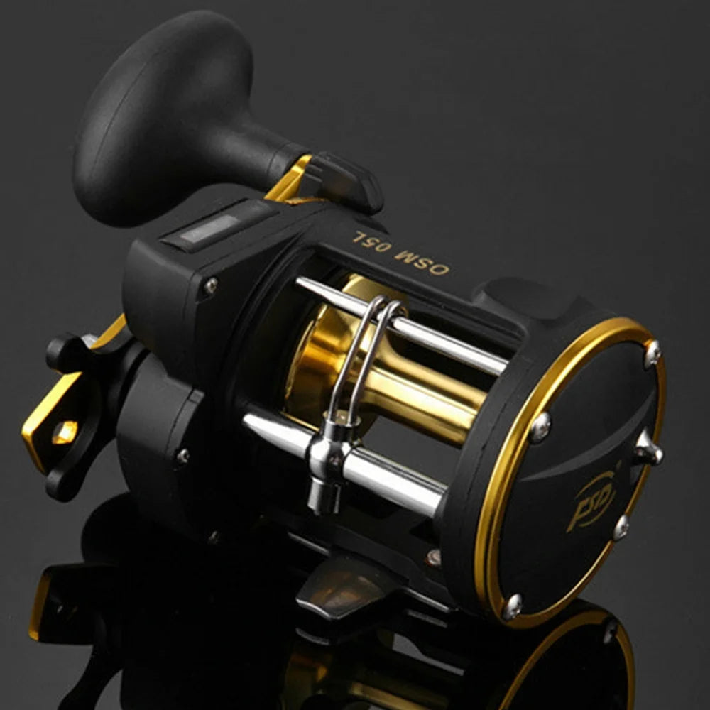 Walmeck Full Metal Trolling Fishing Reel Right Hand C750249