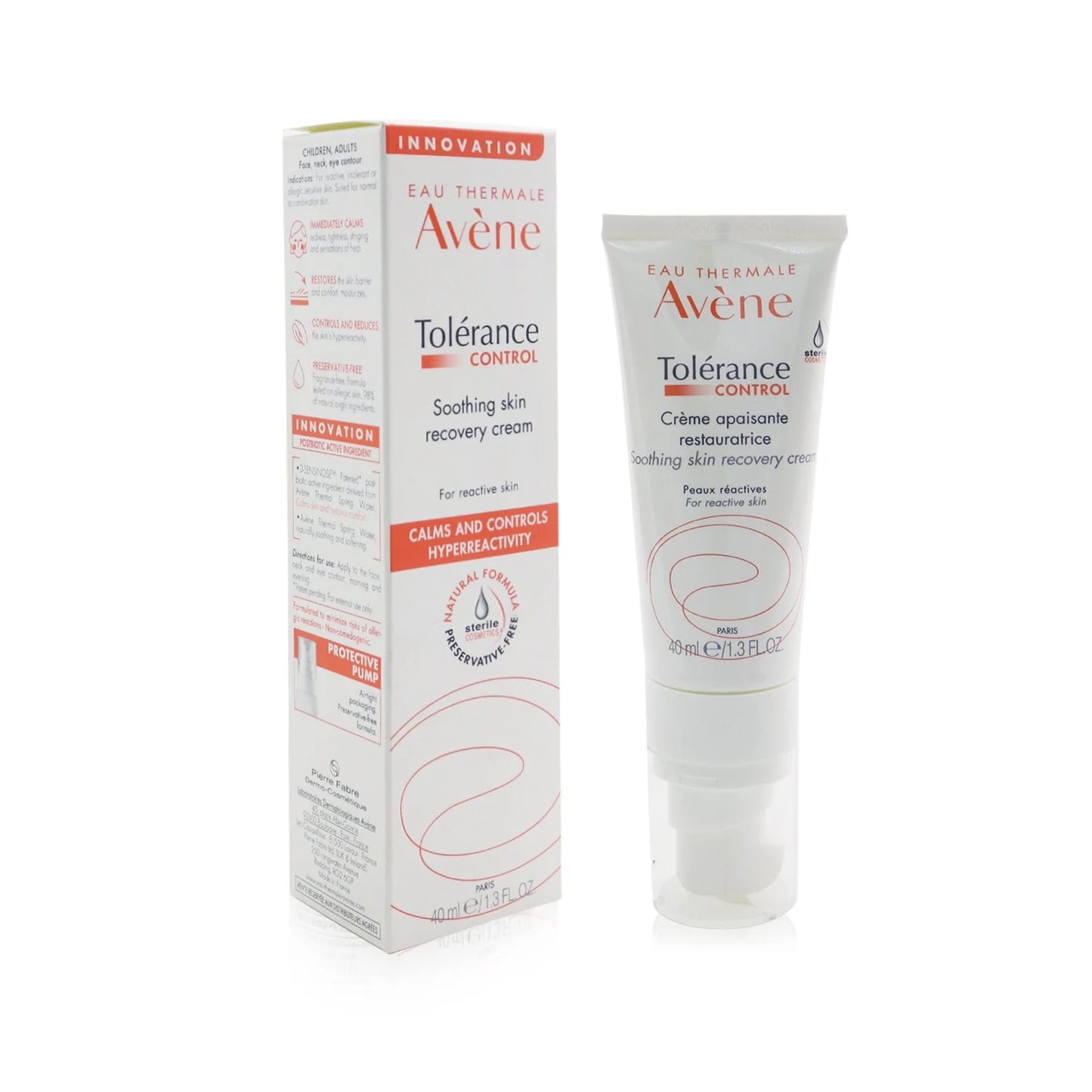 Avene Tolerance Control Soothing Skin Recovery Cream for Reactive Skin 40ml K211