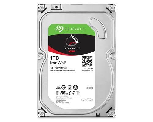 Seagate IronWolf 1TB Internal Hard Drive SATA 5900RPM P13014