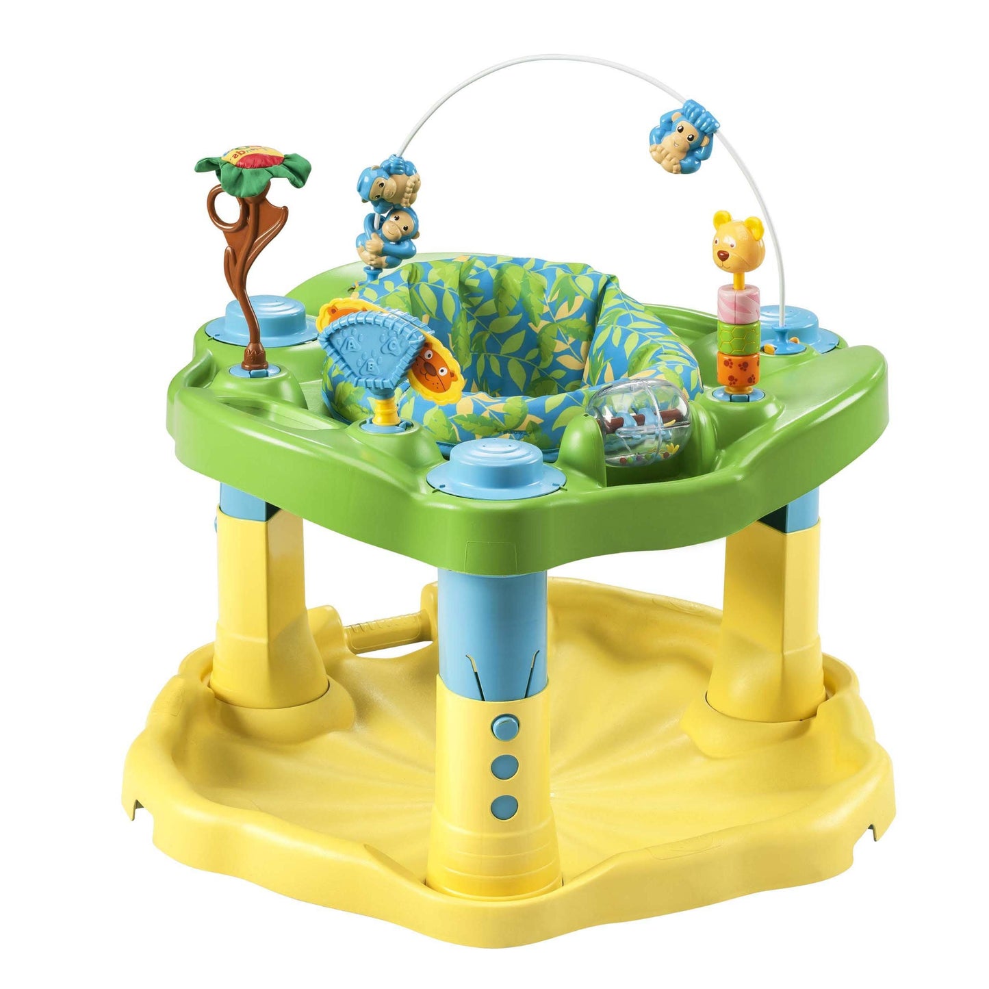 Evenflo Exersaucer Bounce u0026 Learn - Zoo Friends