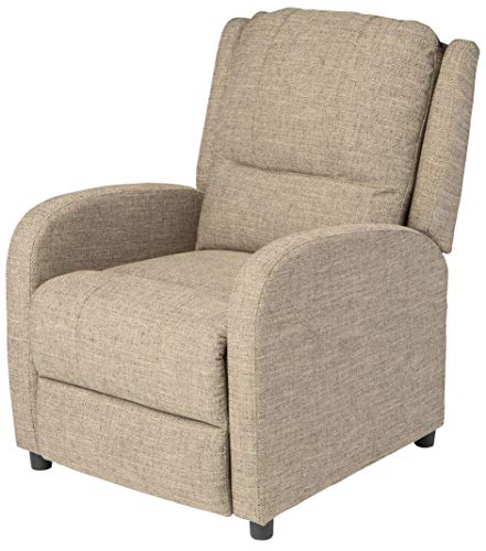 Thomas Payne RV Pushback Recliner, Majestic Chocolate, 27.5" W x 37" D x 36.5" H D54903